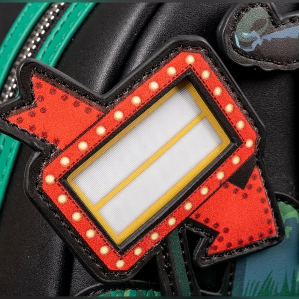 Beetlejuice Graveyard GITD Loungefly Backpack NWT - image 7